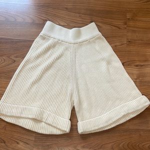 Free People sweater shorts